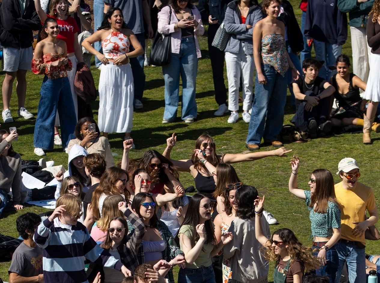 Flashmob on the main green