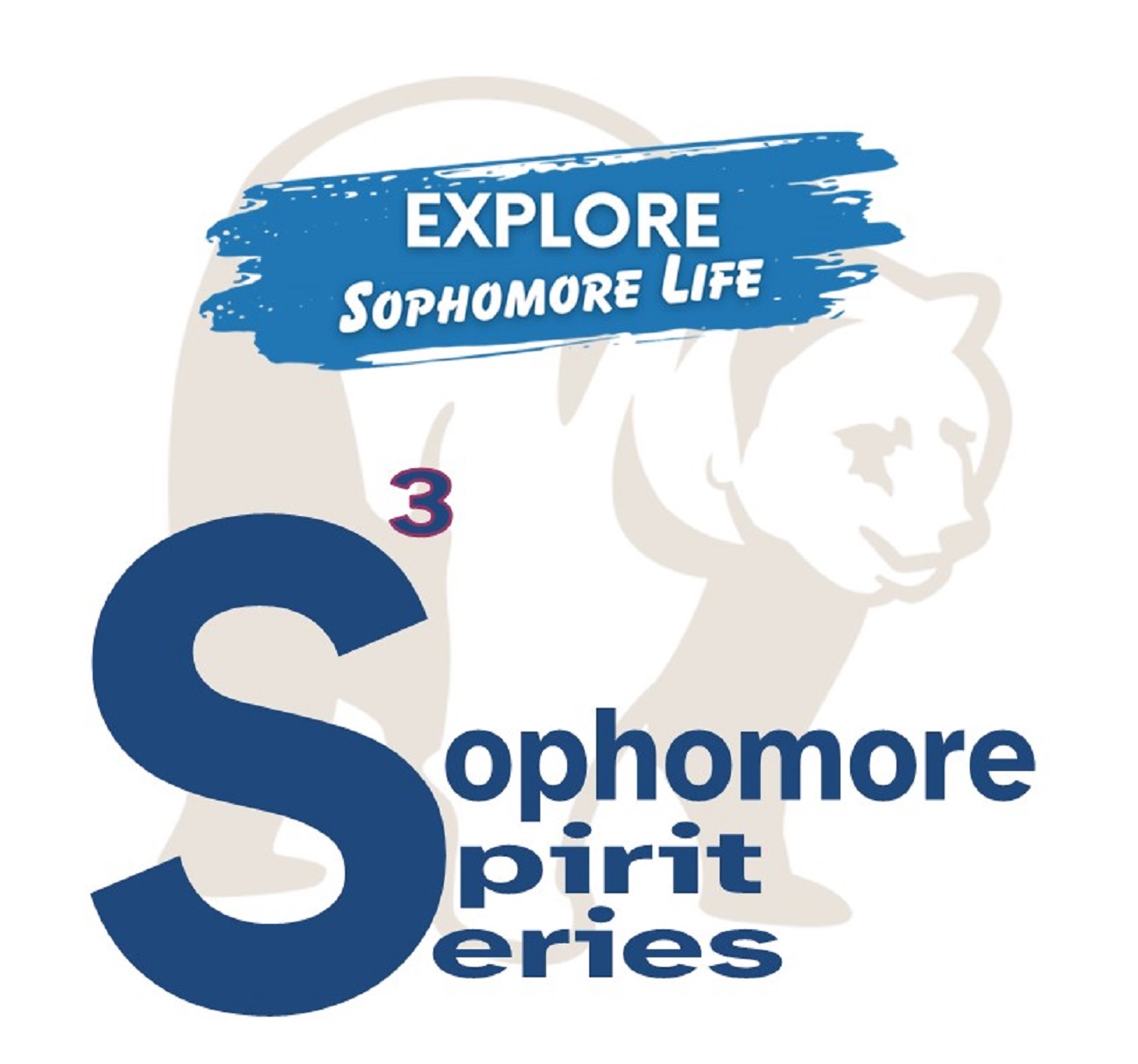 Sophomore Spirit Series logo with bear